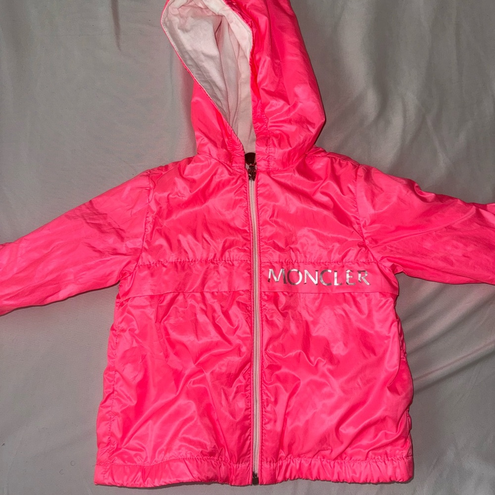 Moncler Enfant Lightweight hooded Jacket